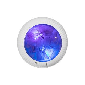 PreservedFlower Power Bank Ambience Light Portable Mini Heating (Option: Preserved Fresh Flower Purple-USB)